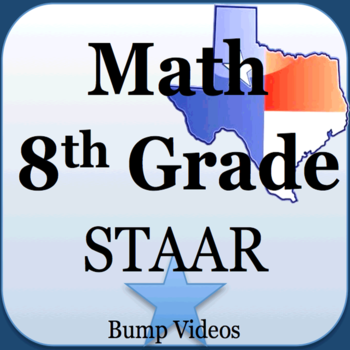 STAAR Review for Eighth Grade Math LOGO-APP點子