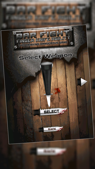 【免費遊戲App】Bar Fight Finger Knife Agility : The drinking dangerous game - Gold Edition-APP點子