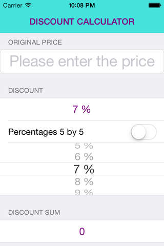 Free Discount Calculator screenshot 2