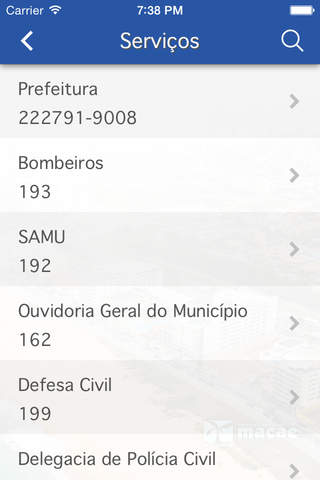 Macaé App screenshot 3