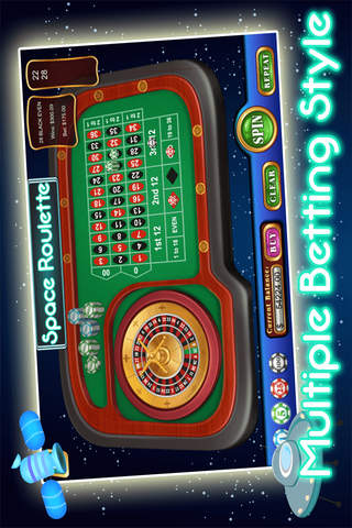 Space Roulette 2015 - Galactic Spins to Ultimate Riches screenshot 2