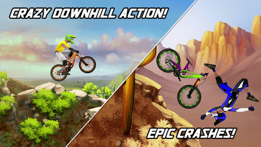 【免費遊戲App】Bike Mayhem Mountain Racing-APP點子