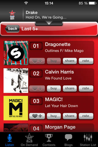 Virgin Radio - Canada screenshot 2