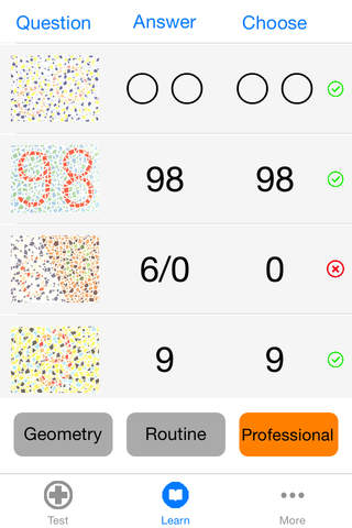 Color Blind Test Plus - Test And Learn screenshot 2