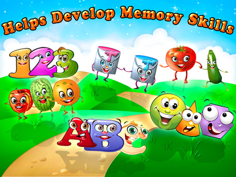 【免費教育App】Preschool Memory Match and Learn : 7 in 1 Educational Matching Games for Kids HD-APP點子