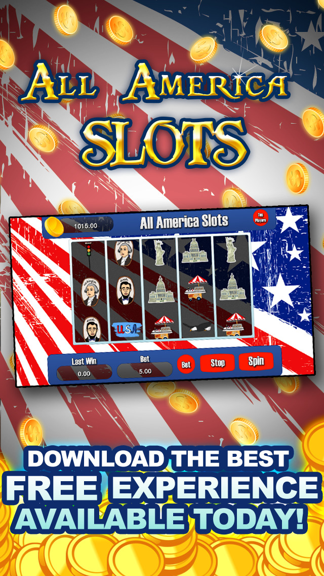 AAA All America Slots Machine - FREE Slots Eagle Wild Way