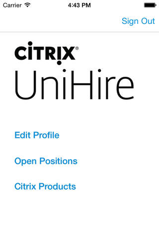 Citrix UniHire screenshot 4