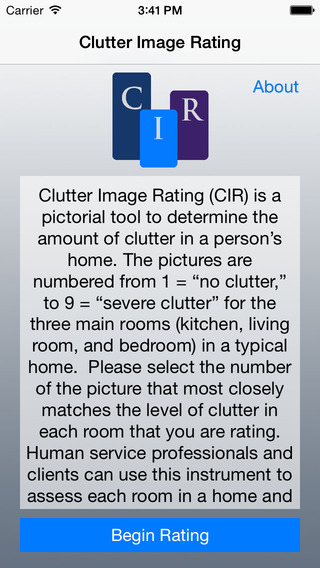 Clutter Image Rating