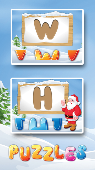 【免費教育App】Letters with Santa - Kids Learn Alphabet and Letters-APP點子