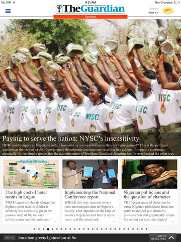 The Guardian, Nigeria screenshot 2
