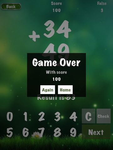 【免費遊戲App】Freaking Math Effect-APP點子