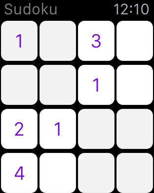 【免費遊戲App】Simple Sudoku for Apple Watch-APP點子