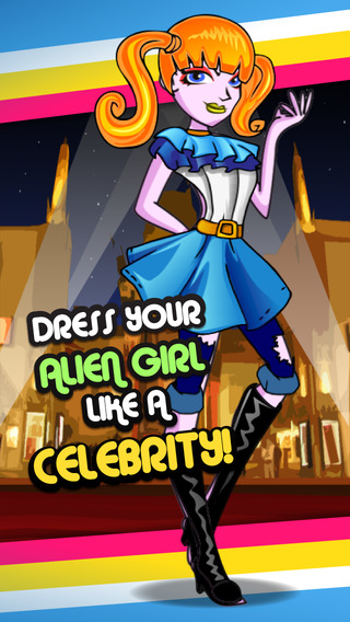 Alien Hollywood Girls Dress-Up - Design Yourself In Kim Dashing Fashion Style HD Free