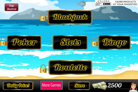 Beach Casino in the House of Las Vegas Win Fun Slots Poker and More Pro screenshot 2