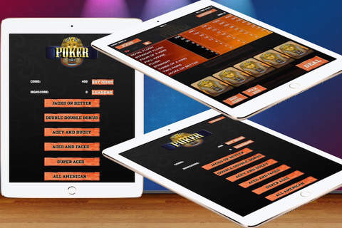Pharaohs video poker and casino jackpot games screenshot 3