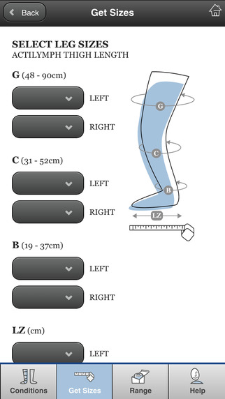 【免費醫療App】Activa Hosiery Selector-APP點子