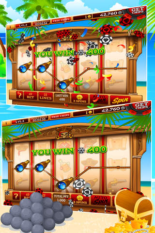 Slot Machines - Blue Water Springs Casino - Fantasy Slots! screenshot 3