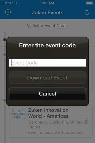 Zuken Events screenshot 2