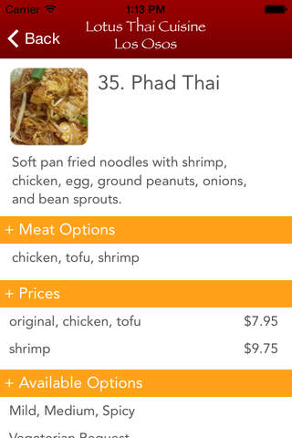 Lotus Thai Cuisine - Los Osos screenshot 4