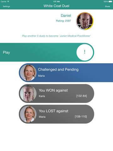 【免費醫療App】White Coat Duel-APP點子