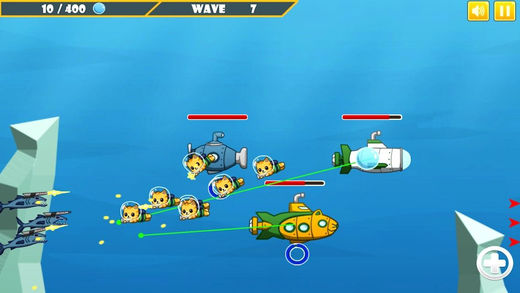 【免費遊戲App】Nyan Force - Funny Free Defense Action game with Shooting Cats-APP點子