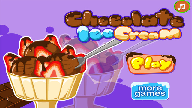 Chocolate Ice Cream - Games for girls