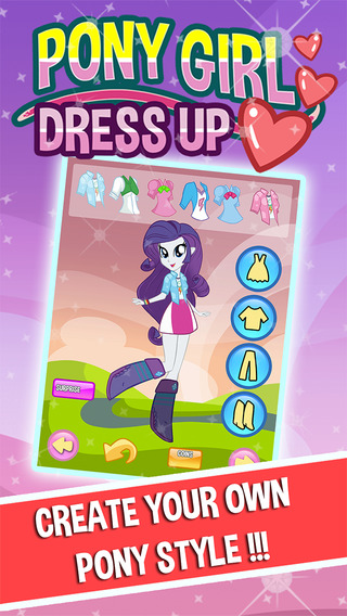 免費下載遊戲APP|Dress Up Pony Girl Cheerleader Makeover : For High School Equestria Girls Hair Salon Games app開箱文|APP開箱王