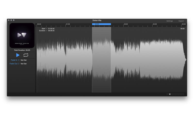 i39 for Mac 1.5.1 激活版 – 简单、快捷铃声制作软件