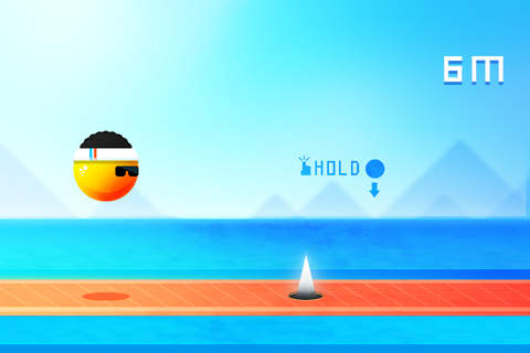Orange Jogger - A Bouncing Ball Game screenshot 2