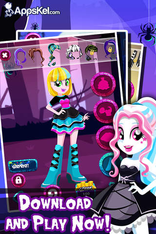 My Monster Pony Girl Salon: Dress-Up Game for Free screenshot 4