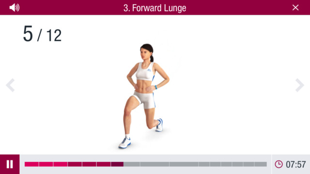 Runtastic Butt Trainer Exercises Quick Glute Workouts