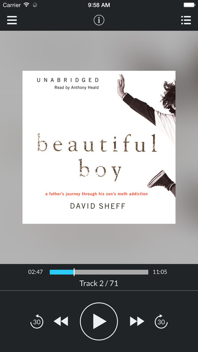 Beautiful Boy: A Father’s Journey through His Son's Meth Addiction by David Sheff UNABRIDGED AUDIOBO