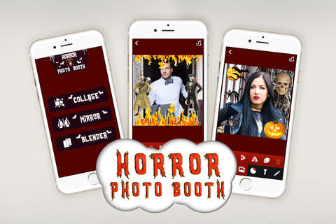 Horror Photo Booth – Edit Pics With Zombie Cam.era Effects - Add Scary Frames & Ghost Stickers screenshot 3