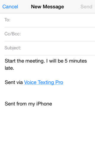 Voice Texting Pro screenshot 4