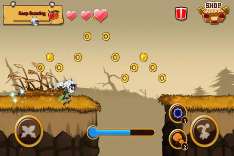 A Little Warrior Ninja - Run & Fight Free Game screenshot 4