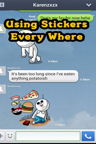 Sticker Chat - Free Stickers for WhatsApp, Messenger, Tango screenshot 3
