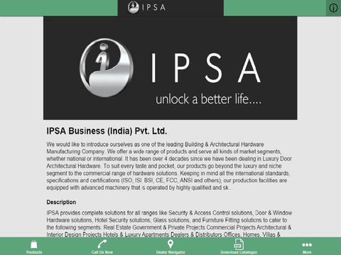 【免費商業App】IPSA Locks-APP點子