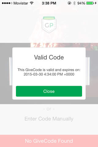 GiveCode Verify screenshot 2