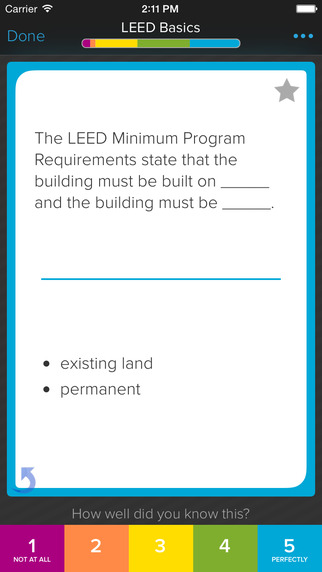 【免費教育App】LEED Green Associate (GA) Exam Practice - by Kaplan Clean Energy-APP點子