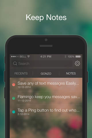 Gonzo – Confidential Encrypted Messenger for Secure Communication screenshot 4