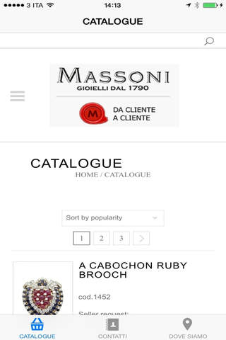 Massoni - Roma - Gioielli Da Cliente a Cliente screenshot 2