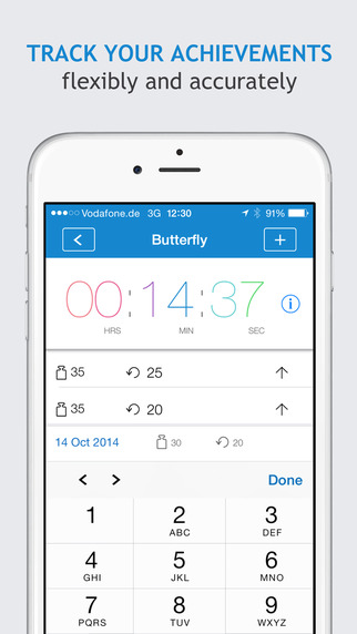 AppFit - Strength and endurance workout planer tracker and analyzer for Bodybuilder