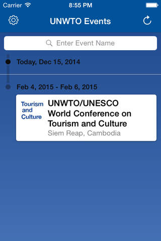 UNWTO Events screenshot 2