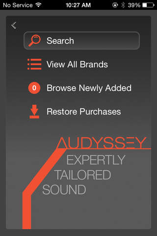 Audyssey Music Player screenshot 2