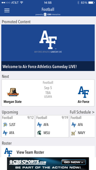 Air Force Athletics Gameday LIVE