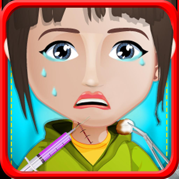 Neck Surgery Doctor - Treat Injured Patients in this free Crazy surgeon Hospital Doctor Game for kids LOGO-APP點子