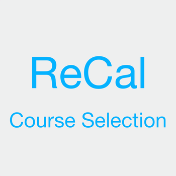 ReCal Course Selection LOGO-APP點子