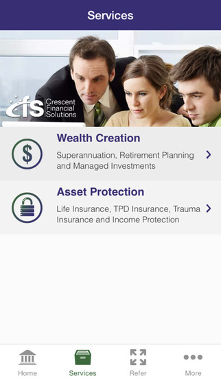【免費財經App】Crescent Financial Solutions-APP點子