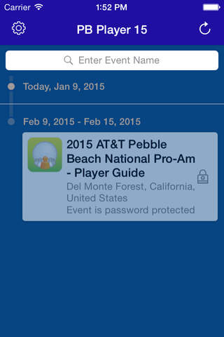 2015 Pebble Beach Player Guide screenshot 2