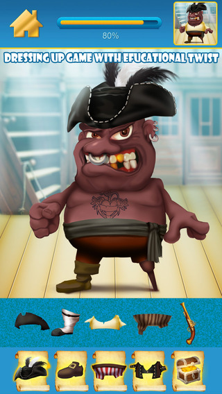 【免費遊戲App】My Pirate Adventure Draw And Copy Game - The Virtual Dress Up Hero Edition - Free App-APP點子